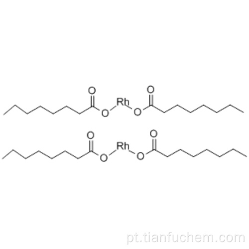 Dímero de octanoato de ródio CAS 73482-96-9